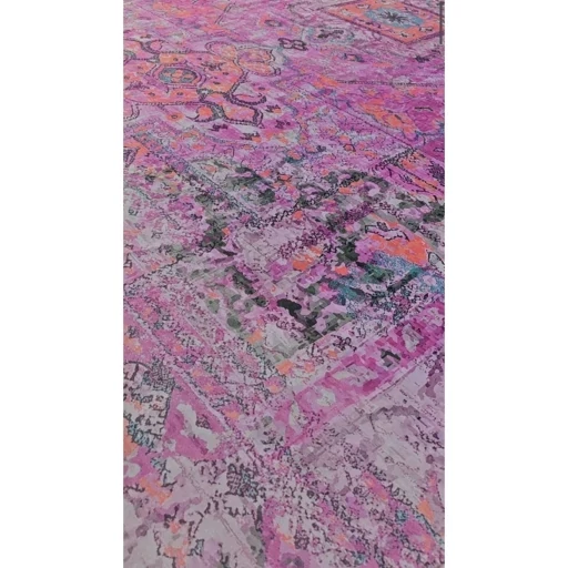 فرشینه هازان ترک صورتی وینتیج مدرن کد M193 (پس کرایه) فرشینه هازان ترک صورتی وینتیج مدرن کد M193 (پس کرایه) - Image 8