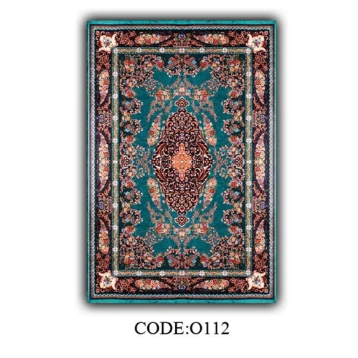 فرش ماشینی چاپی | فرشینه هازان ترک سنتی O112 (پس کرایه) فرش ماشینی چاپی | فرشینه هازان ترک سنتی O112 (پس کرایه) - Image 2