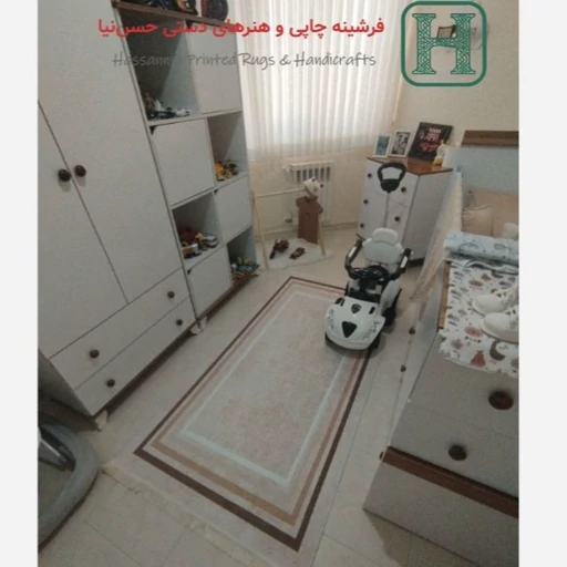 فرش ماشینی چاپی | فرشینه هازان ترک ضد پُرز و حساسیت P167 (پس کرایه) فرش ماشینی چاپی | فرشینه هازان ترک ضد پُرز و حساسیت P167 (پس کرایه) - Image 3