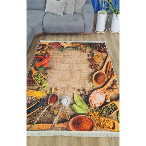 فرشینه آشپزخانه مخمل هازان ترک کد h073 (پس کرایه) فرشینه آشپزخانه مخمل هازان ترک کد h073 (پس کرایه) - Image 2