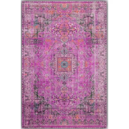 فرشینه هازان ترک صورتی وینتیج مدرن کد M193 (پس کرایه) فرشینه هازان ترک صورتی وینتیج مدرن کد M193 (پس کرایه) - Image 5