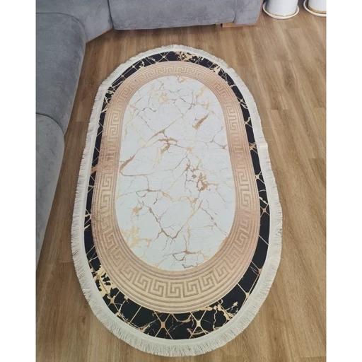 فرش بیضی ورساچه مخمل شنل ترک b18 (پس کرایه) فرش بیضی ورساچه مخمل شنل ترک b18 (پس کرایه)