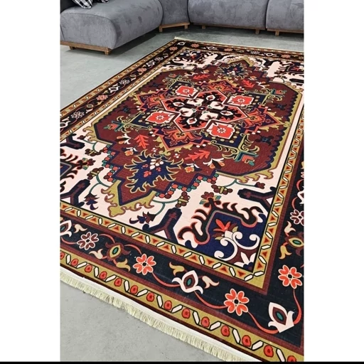 فرشینه مخمل طرح لاکی کدO167 (پس کرایه) فرشینه مخمل طرح لاکی کدO167 (پس کرایه) - Image 2