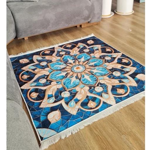 فرش ماشینی چاپی | فرشینه هازان ترک سه بعدی 9140 (پس کرایه) فرش ماشینی چاپی | فرشینه هازان ترک سه بعدی 9140 (پس کرایه)