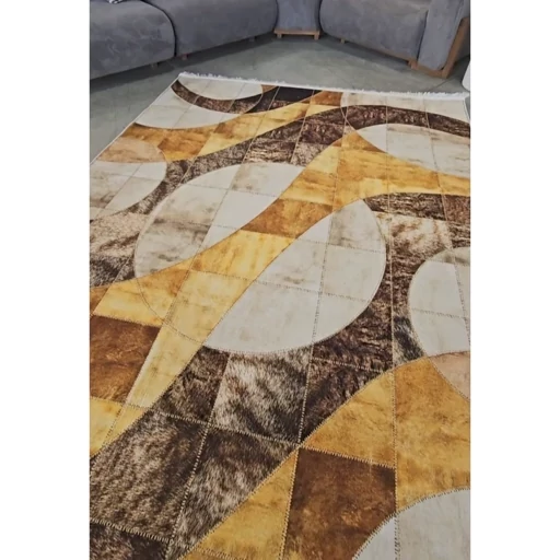 فرشینه مدرن هازان ترک ضد سُر کد h435 (پس کرایه) فرشینه مدرن هازان ترک ضد سُر کد h435 (پس کرایه) - Image 3