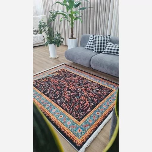 فرش ماشینی چاپی | فرشینه هازان ترک طرح درخت کد 082 (پس کرایه) فرش ماشینی چاپی | فرشینه هازان ترک طرح درخت کد 082 (پس کرایه) - Image 6