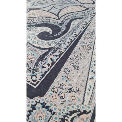 فرش ماشینی چاپی | فرشینه هازان ترک طرح سنتی طوسی کد 160 (پس کرایه) فرش ماشینی چاپی | فرشینه هازان ترک طرح سنتی طوسی کد 160 (پس کرایه) - Image 3