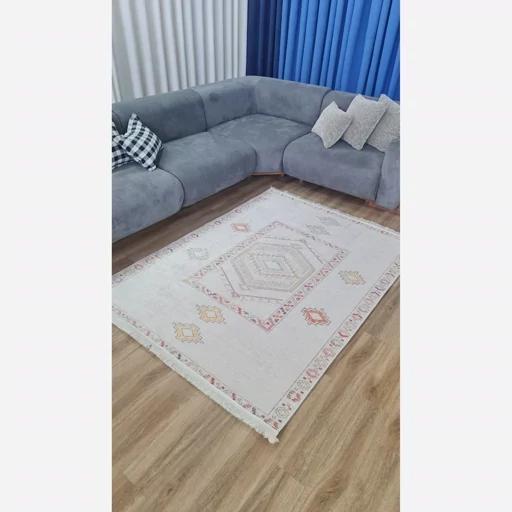 فرش ماشینی چاپی | فرشینه هازان ترک طرح سنتی کد M126 (پس کرایه) فرش ماشینی چاپی | فرشینه هازان ترک طرح سنتی کد M126 (پس کرایه) - Image 10