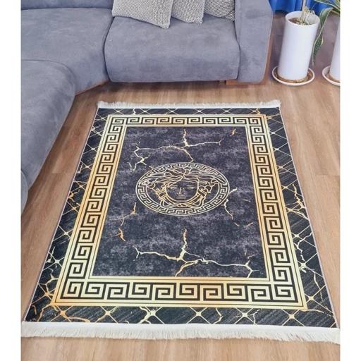 فرش مدرن هازان ترک طرح ورساچه h481 (پس کرایه) فرش مدرن هازان ترک طرح ورساچه h481 (پس کرایه) - Image 2