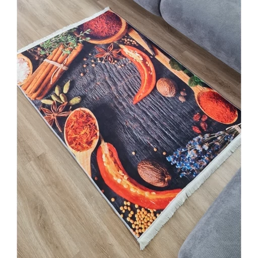 فرشینه آشپزخانه هازان ترک طرح ادویه کد K159 (پس کرایه) فرشینه آشپزخانه هازان ترک طرح ادویه کد K159 (پس کرایه) - Image 3