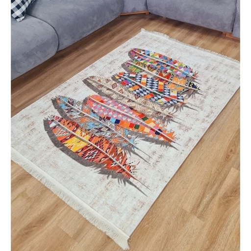 فرش کناره و فرش راهرو جنس مخمل تُرک طرح پَر کد h261 (پس کرایه) فرش کناره و فرش راهرو جنس مخمل تُرک طرح پَر کد h261 (پس کرایه)