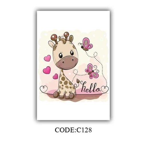 فرشینه هازان ترک کودک دخترانه ضد حساسیت کد C128 (پس کرایه) فرشینه هازان ترک کودک دخترانه ضد حساسیت کد C128 (پس کرایه) - Image 2