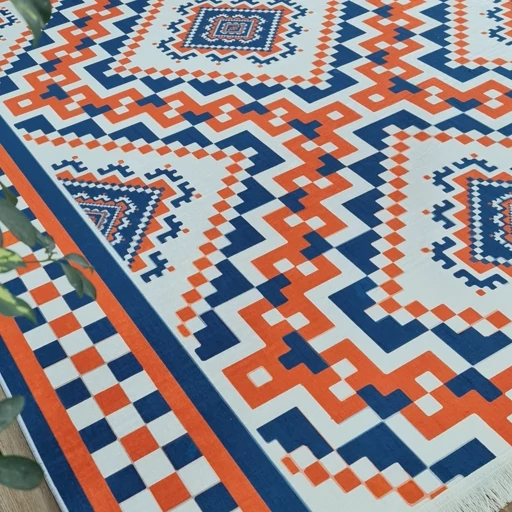 فرشینه چاپی طرح نارَنگ پیکسل/ پس کرایه فرشینه چاپی طرح نارَنگ پیکسل/ پس کرایه - Image 4