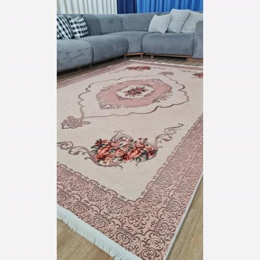 فرش ماشینی چاپی | فرشینه هازان ترک مدرن ضد سُر کد M265 (پس کرایه) فرش ماشینی چاپی | فرشینه هازان ترک مدرن ضد سُر کد M265 (پس کرایه) - Image 7