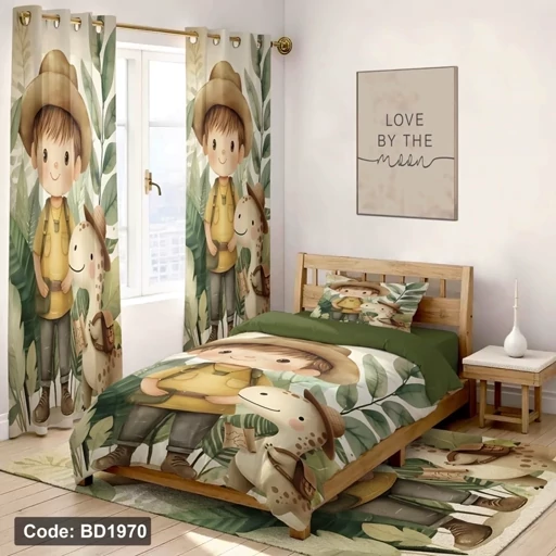 ست فانتزی روتختی چاپی پسرانه دایناسور 4تیکه کد bd1970 (پس کرایه) ست فانتزی روتختی چاپی پسرانه دایناسور 4تیکه کد bd1970 (پس کرایه)