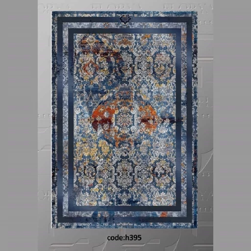 فرشینه هازان ترک آبی مدرن کدh395 (پس کرایه) فرشینه هازان ترک آبی مدرن کدh395 (پس کرایه) - Image 8