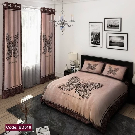 ست فانتزی روتختی 6 تیکه شامل لحاف ملافه کشدار 2 عدد روبالشی کد BD510 (پس کرایه) ست فانتزی روتختی 6 تیکه شامل لحاف ملافه کشدار 2 عدد روبالشی کد BD510 (پس کرایه)