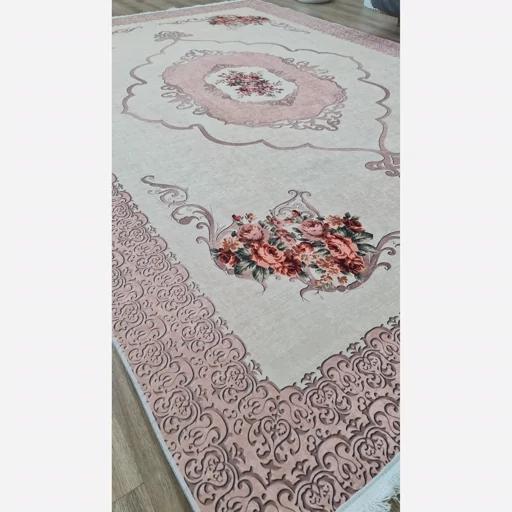 فرش ماشینی چاپی | فرشینه هازان ترک مدرن ضد سُر کد M265 (پس کرایه) فرش ماشینی چاپی | فرشینه هازان ترک مدرن ضد سُر کد M265 (پس کرایه) - Image 6