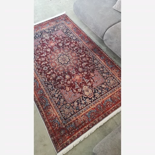 فرش ماشینی چاپی | فرشینه هازان ترک طرح سنتی لاکی (پس کرایه) فرش ماشینی چاپی | فرشینه هازان ترک طرح سنتی لاکی (پس کرایه) - Image 5