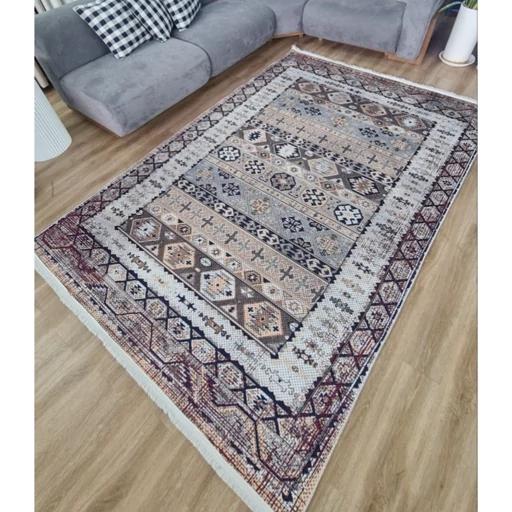 فرش ماشینی چاپی | فرشینه هازان ترک طرح وینتیج سنتی h240 (پس کرایه) فرش ماشینی چاپی | فرشینه هازان ترک طرح وینتیج سنتی h240 (پس کرایه)