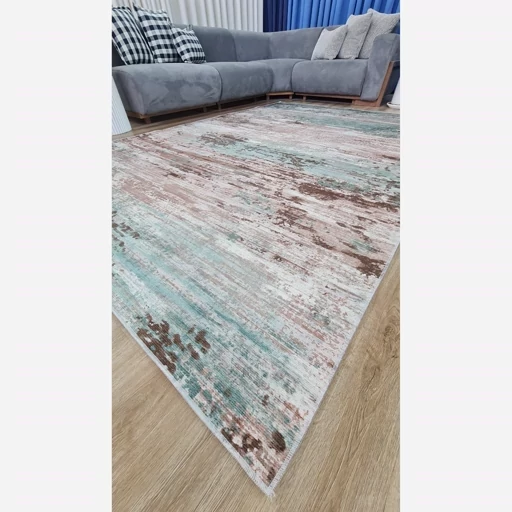 فرشینه مخمل فانتزی طرح پتینه (پس کرایه) فرشینه مخمل فانتزی طرح پتینه (پس کرایه) - Image 5