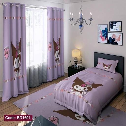 ست فانتزی رو تختی چاپی دخترانه کرومی کد bd1691 (پس کرایه) ست فانتزی رو تختی چاپی دخترانه کرومی کد bd1691 (پس کرایه)