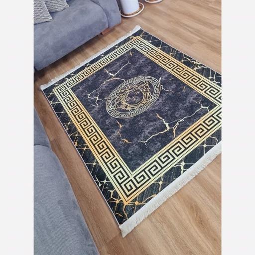 فرش مدرن هازان ترک طرح ورساچه h481 (پس کرایه) فرش مدرن هازان ترک طرح ورساچه h481 (پس کرایه) - Image 6