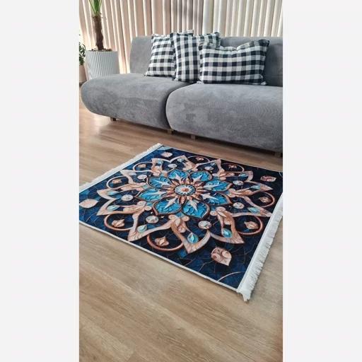 فرش ماشینی چاپی | فرشینه هازان ترک سه بعدی 9140 (پس کرایه) فرش ماشینی چاپی | فرشینه هازان ترک سه بعدی 9140 (پس کرایه) - Image 2