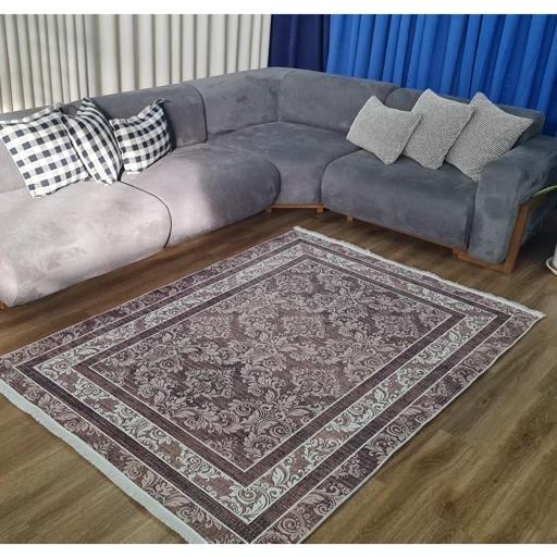 فرش ماشینی چاپی | فرشینه مخمل طرح مدرن نسکافه ایh460 (پس کرایه) فرش ماشینی چاپی | فرشینه مخمل طرح مدرن نسکافه ایh460 (پس کرایه) - Image 6