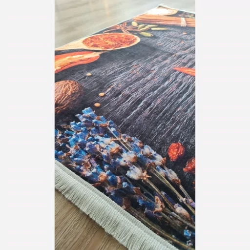 فرشینه آشپزخانه هازان ترک طرح ادویه کد K159 (پس کرایه) فرشینه آشپزخانه هازان ترک طرح ادویه کد K159 (پس کرایه) - Image 4