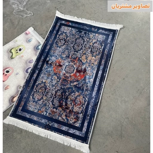 فرشینه هازان ترک آبی مدرن کدh395 (پس کرایه) فرشینه هازان ترک آبی مدرن کدh395 (پس کرایه) - Image 6