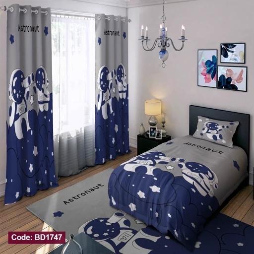 ست فانتزی روتختی چاپی پسرانه طرح فضانورد کد bd1747 (پس کرایه) ست فانتزی روتختی چاپی پسرانه طرح فضانورد کد bd1747 (پس کرایه)