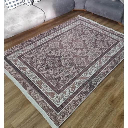 فرش ماشینی چاپی | فرشینه مخمل طرح مدرن نسکافه ایh460 (پس کرایه) فرش ماشینی چاپی | فرشینه مخمل طرح مدرن نسکافه ایh460 (پس کرایه)