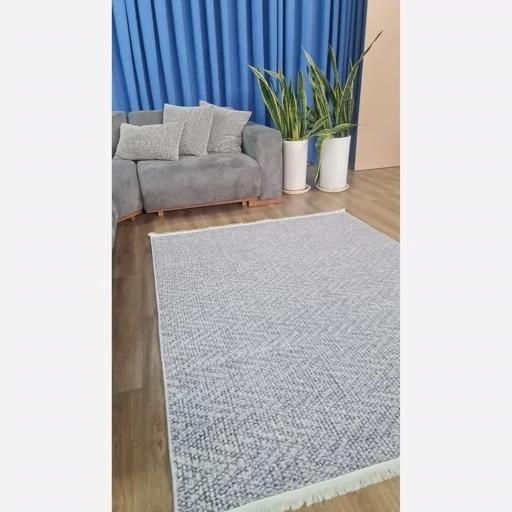 فرش ماشینی چاپی | فرشینه هازان ترک طرح گلیم P154 (پس کرایه) فرش ماشینی چاپی | فرشینه هازان ترک طرح گلیم P154 (پس کرایه) - Image 4