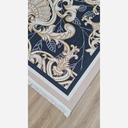 فرش ماشینی چاپی | فرشینه هازان ترک طرح کلاسیک لوکسینوM226 (پس کرایه) فرش ماشینی چاپی | فرشینه هازان ترک طرح کلاسیک لوکسینوM226 (پس کرایه) - Image 2