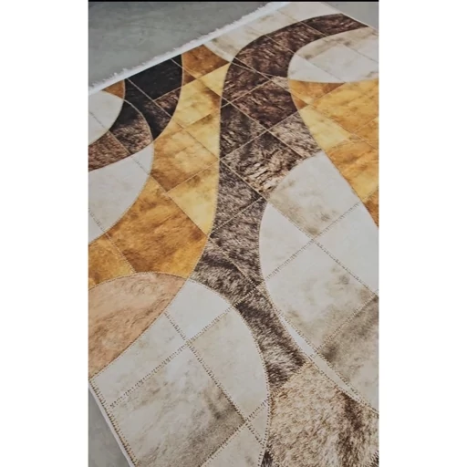 فرشینه مدرن هازان ترک ضد سُر کد h435 (پس کرایه) فرشینه مدرن هازان ترک ضد سُر کد h435 (پس کرایه) - Image 4