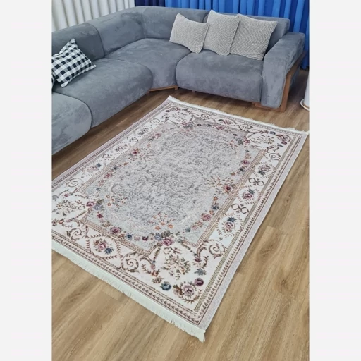 فرش ماشینی چاپی | فرشینه هازان ترک ضد پرز و حساسیت کد M104 (پس کرایه) فرش ماشینی چاپی | فرشینه هازان ترک ضد پرز و حساسیت کد M104 (پس کرایه) - Image 8