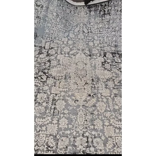 فرشینه هازان ترک وینتیج طوسی کد M328 (پس کرایه) فرشینه هازان ترک وینتیج طوسی کد M328 (پس کرایه) - Image 4