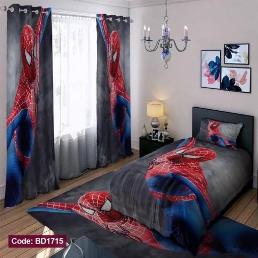 ست فانتزی روتختی چاپی پسرانه طرح اسپایدرمن کد bd1715 (پس کرایه) ست فانتزی روتختی چاپی پسرانه طرح اسپایدرمن کد bd1715 (پس کرایه)
