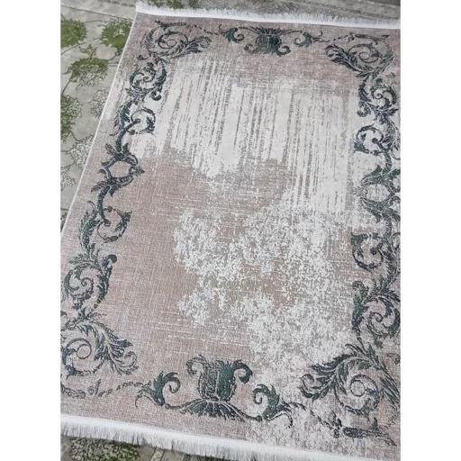 فرش ماشینی چاپی | فرشینه هازان ترک طرح وینتیج M272 (پس کرایه) فرش ماشینی چاپی | فرشینه هازان ترک طرح وینتیج M272 (پس کرایه) - Image 2