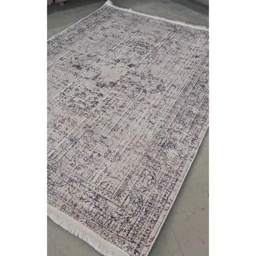 فرشینه هازان ترک وینتیج طوسی کد M229 (پس کرایه) فرشینه هازان ترک وینتیج طوسی کد M229 (پس کرایه) - Image 3