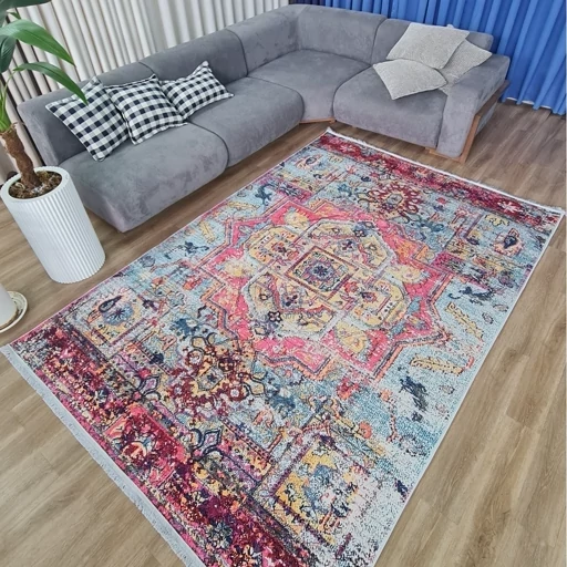 فرش ماشینی چاپی | فرشینه هازان ترک طرح سنتی M150 (پس کرایه) فرش ماشینی چاپی | فرشینه هازان ترک طرح سنتی M150 (پس کرایه)