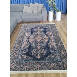 فرش ماشینی چاپی | فرشینه هازان ترک ضد پرز استوپ دار کدh315 (پس کرایه)