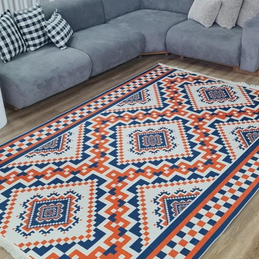 فرشینه چاپی طرح نارَنگ پیکسل/ پس کرایه فرشینه چاپی طرح نارَنگ پیکسل/ پس کرایه - Image 7