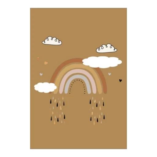 فرش ماشینی چاپی | فرشینه کودک هازان ترک طرح رنگین کمان ضد حساسیت (پس کرایه) فرش ماشینی چاپی | فرشینه کودک هازان ترک طرح رنگین کمان ضد حساسیت (پس کرایه)