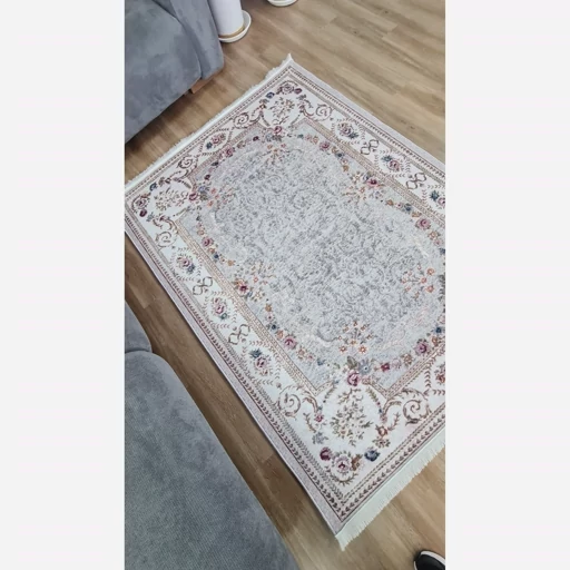 فرش ماشینی چاپی | فرشینه هازان ترک ضد پرز و حساسیت کد M104 (پس کرایه) فرش ماشینی چاپی | فرشینه هازان ترک ضد پرز و حساسیت کد M104 (پس کرایه) - Image 9