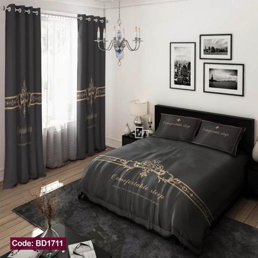 ست فانتزی روتختی دونفره 6 تیکه طوسی BD1711 (پس کرایه) ست فانتزی روتختی دونفره 6 تیکه طوسی BD1711 (پس کرایه)