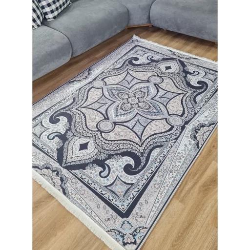 فرش ماشینی چاپی | فرشینه هازان ترک طرح سنتی طوسی کد 160 (پس کرایه) فرش ماشینی چاپی | فرشینه هازان ترک طرح سنتی طوسی کد 160 (پس کرایه)