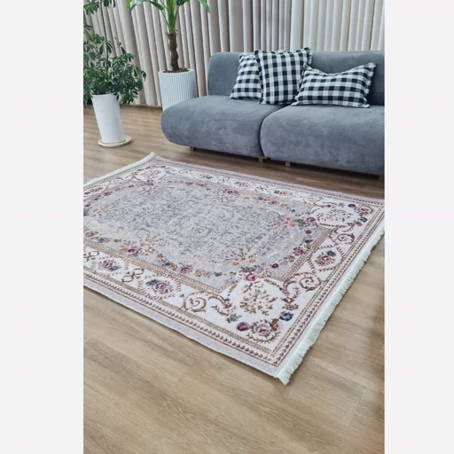 فرش ماشینی چاپی | فرشینه هازان ترک ضد پرز و حساسیت کد M104 (پس کرایه) فرش ماشینی چاپی | فرشینه هازان ترک ضد پرز و حساسیت کد M104 (پس کرایه) - Image 6
