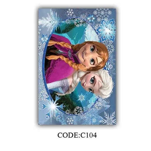 فرشینه کودک طرح السا و آنا هازان ترک ضد حساسیت (پس کرایه) فرشینه کودک طرح السا و آنا هازان ترک ضد حساسیت (پس کرایه) - Image 2